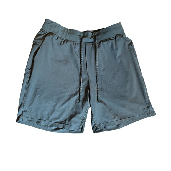 Lululemon THE Short 7" Unlined Graphite Grey Men's Medium Training Shorts - Picture 1 of 6
